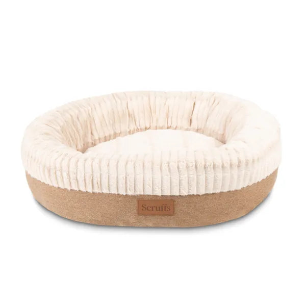 Ellen Medium Tan Donut Bed