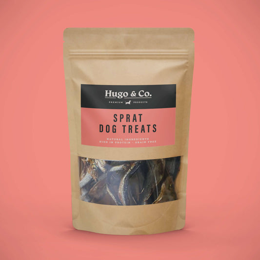 Hugo & Co Dog Treats - Dried Sprat Dog Treats