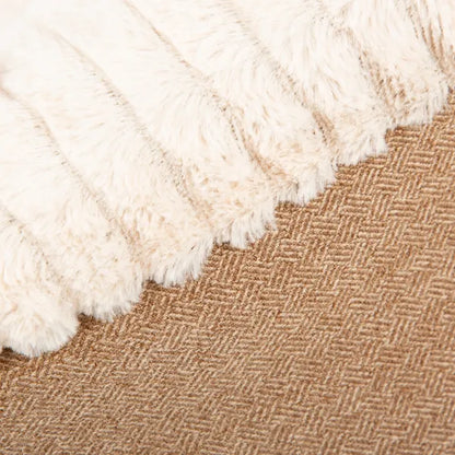 Ellen Medium Tan Donut Bed