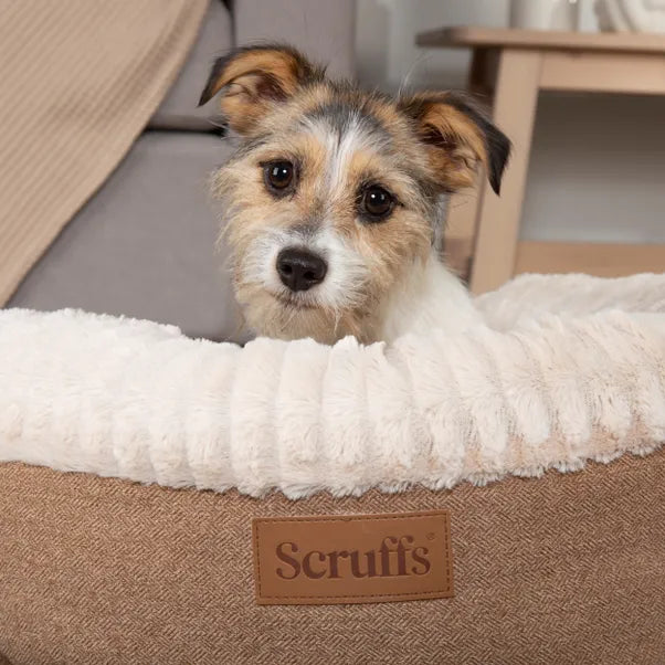 Ellen Medium Tan Donut Bed